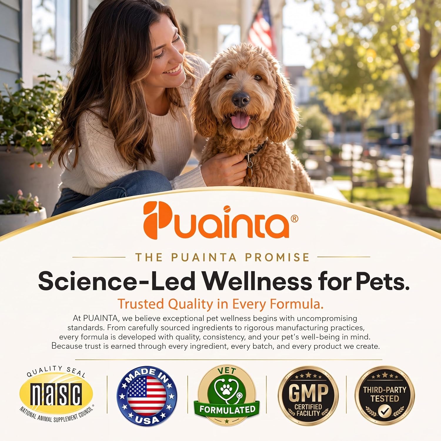 Calming Chews for Dogs, Dog Calming Supplement | Magnesium Glycinate, Melatonin & L-Theanine for Anxiety, Stress, Travel & Separation,90 Count