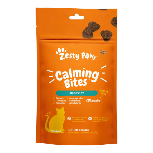 Calming Bites Bacon 30Ct - Cat (Pouch)