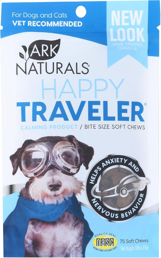 , Cat Dog Chews Happy Traveler, 1.98 Ounce