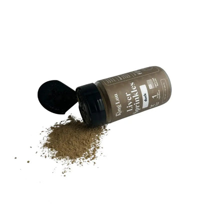 King Lou Duck Liver Sprinkles Pet Supplement - 100% USA Sourced, Single Ingredient, Premium Quality Topper for Dogs and Cats