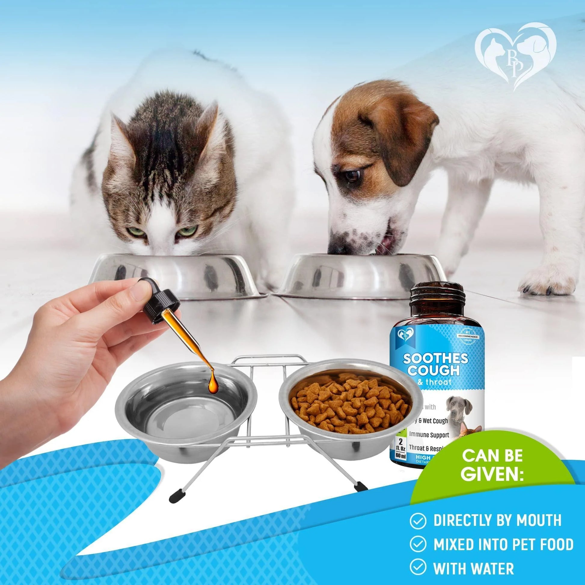 Natural Kennel Cough Treatment - Natural Infection Medicine for Dog Cats Cold Cough Relief