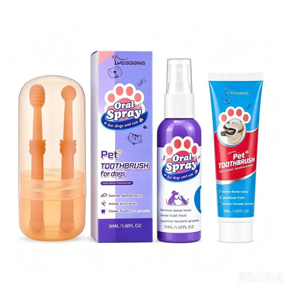 Cat and Dog Tooth Cleaning Spray - Removes Stains and Freshens Breath for Pet Oral Carelitter Pellets, Spray, Litter Tray, Litter Box, Removal,Summervibes,Petlovers Toothbrush Remover