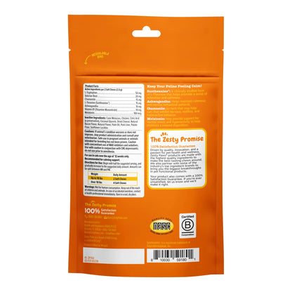 (6 Pack)  Calming Bites Bacon 30Ct - Cat (Pouch)